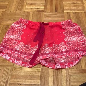 NWT. BCBG shorts. Pink. Medium.